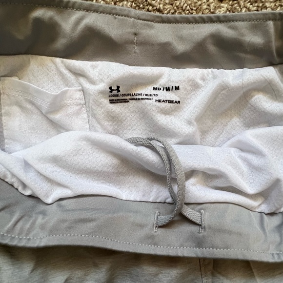 Gray Under Armour Heat Gear Shorts - Picture 4 of 4